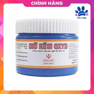 Mỡ kẽm OXYD bôi ngoài da chữa nhiễm khuẩn, ghẻ lở, loét da cho chó mèo
