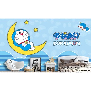 Tranh dán tường 3D Doreamon 1 BINBIN TB65 (Kích thước : tuỳ chọn)