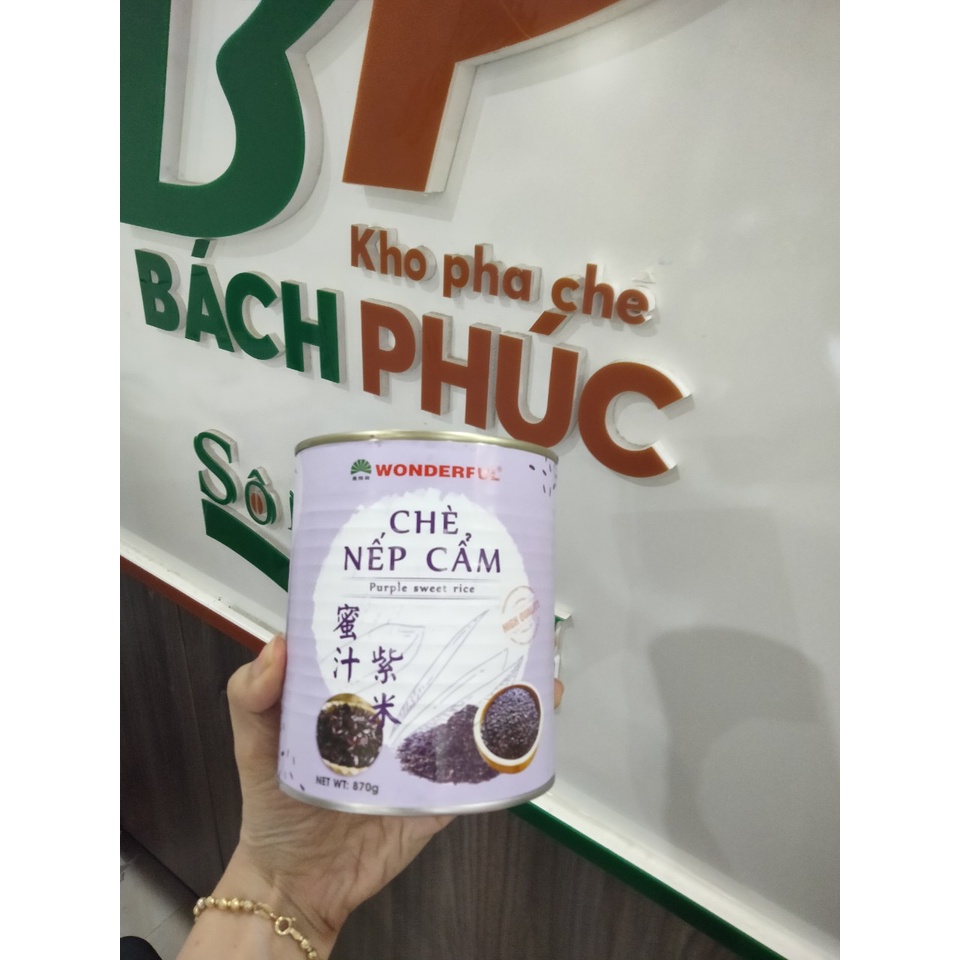 CHÈ NẾP CẨM WONDERFUL 870G - NGUYÊN LIỆU CHÈ NGUYÊN LIỆU SỮA CHUA - KHO PHA CHẾ ĐÀ NẴNG