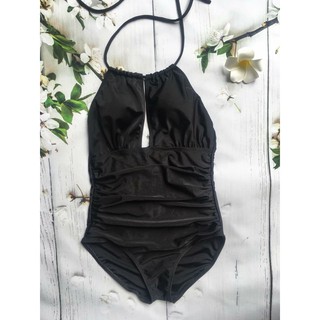 Bikini 1 mảnh yếm màu đen 135k