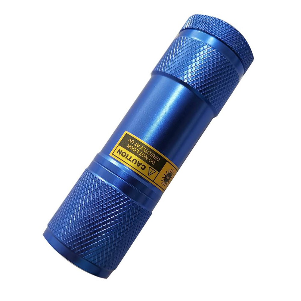 Alonefire Đèn Pin uv 9led 395nm mini Bằng Hợp Kim Nhôm Dùng Cho Pin Aa