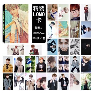 (9 mẫu) Lomo V BTS 30 tấm
