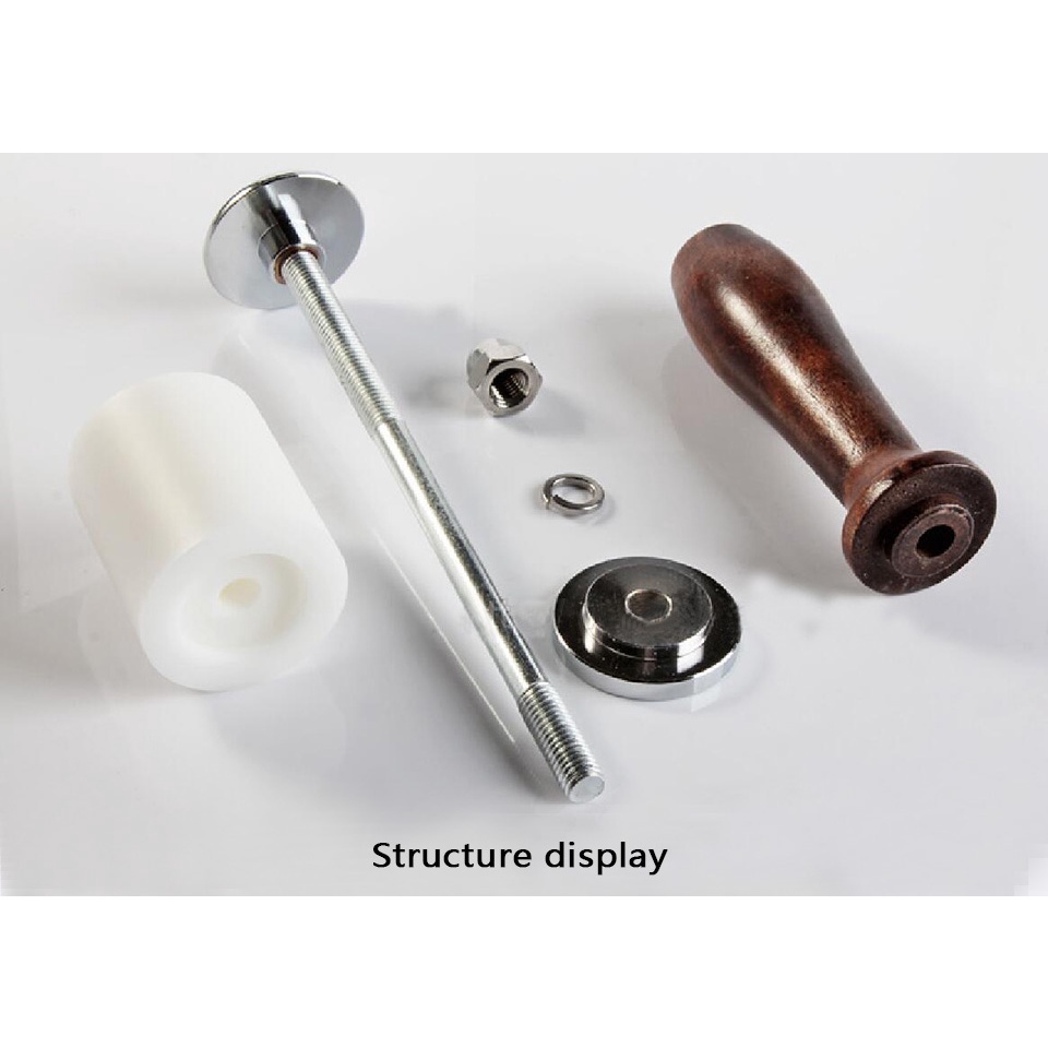 WUTA chuyên nghiệp da khắc búa nylon búa búa gỗ xử lý da dập in gõ