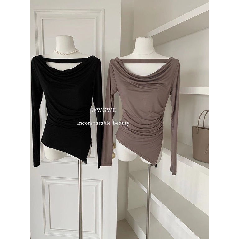 Áo Thun Tay Dài Dáng Ôm Chống Nắng Thời Trang Mùa Hè Cho Nữ