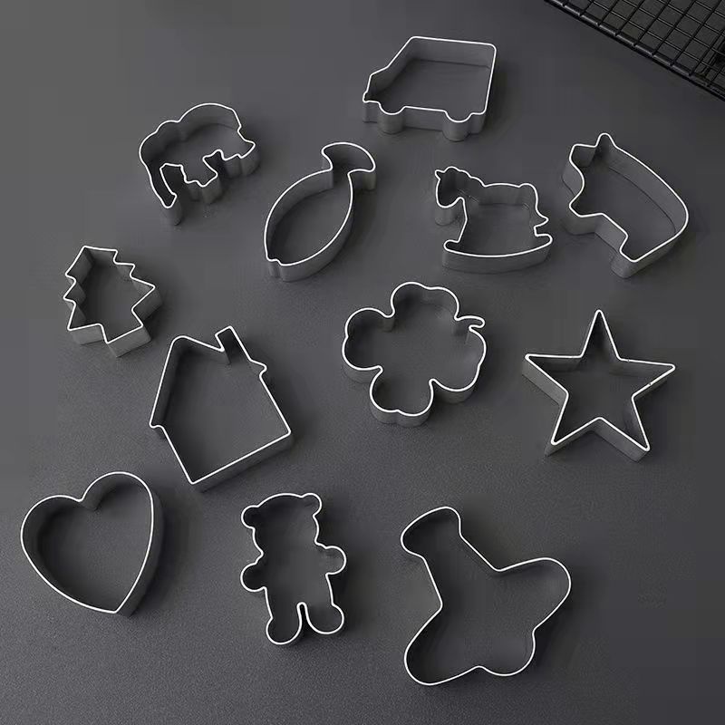 Khuôn tạo hình bánh/ khuôn cutter inox, khuôn bánh qui bánh cookies