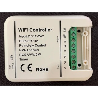 Mạch điều khiển led RGB wifi controller RGB/CW