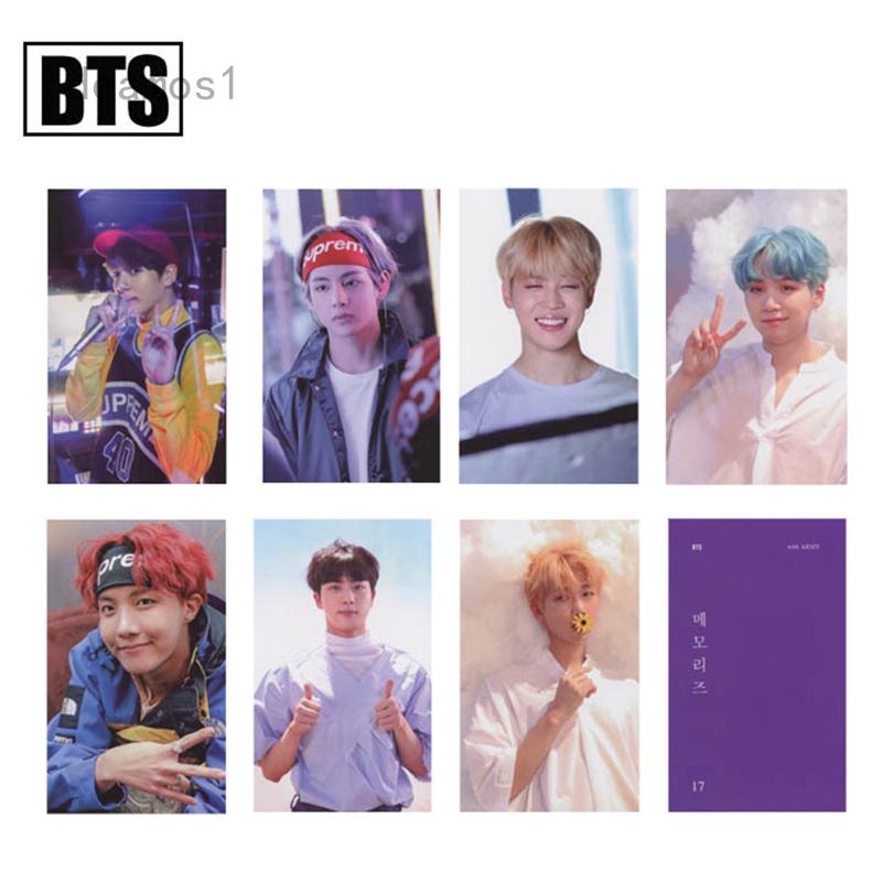Bộ 7 Ảnh Thẻ Lomo Nhóm Nhạc Bts