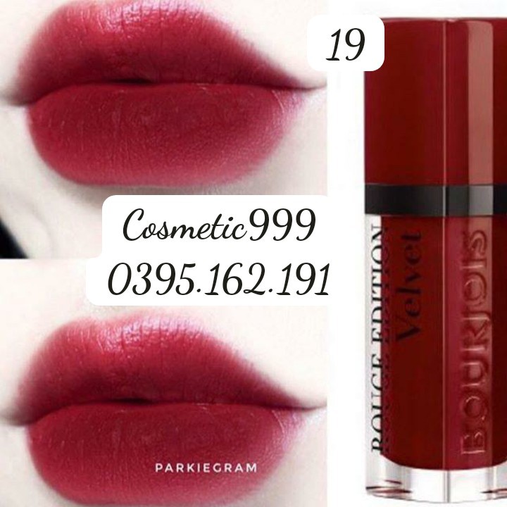 (auth 100%) son kem lì bj bourjois 03 (đỏ cam),bj 33 màu cánh hoa hồng khô rouge edition velvet pháp