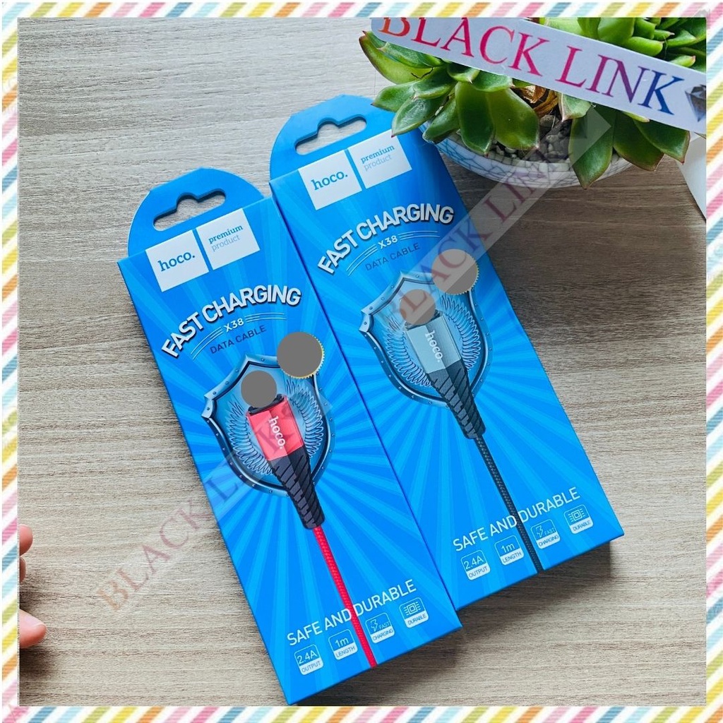 Dây Cáp Sạc 2.4A HOCO X38 Điện Thoại Máy Tính Bảng - Dây Cáp Sạc Nhanh Pin Dự Phòng Tai Nghe Bluetooth Không Dây