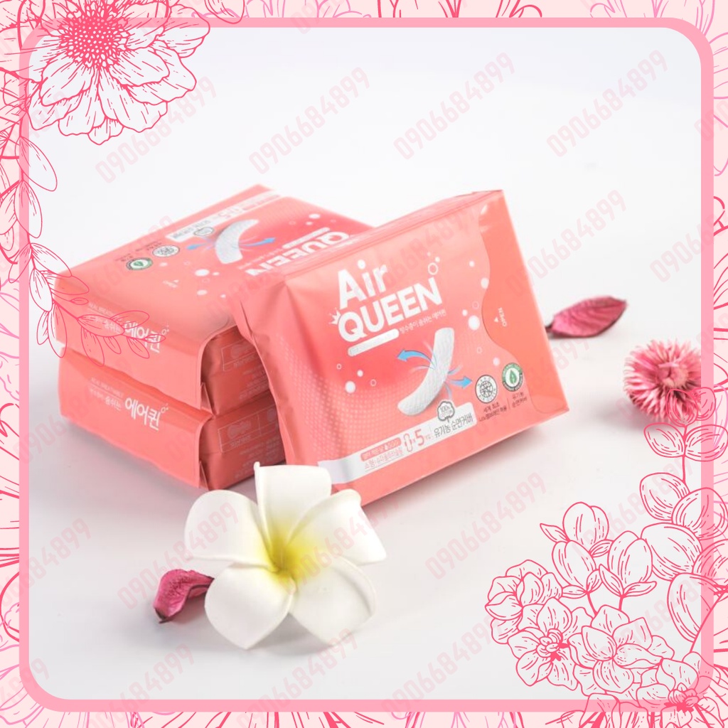 Băng vệ sinh siêu mỏng AIRQUEEN 🌸 Size S 🌸 - 01 gói