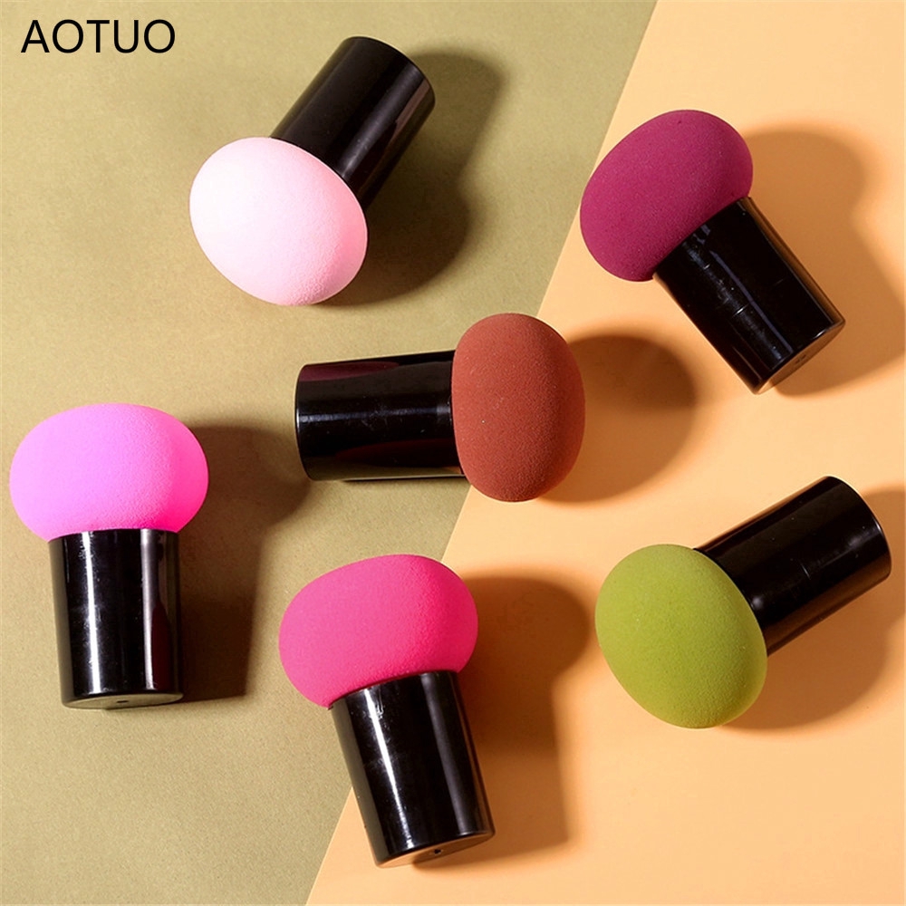 Cọ Mút Tán Kem Nền Hình Nấm