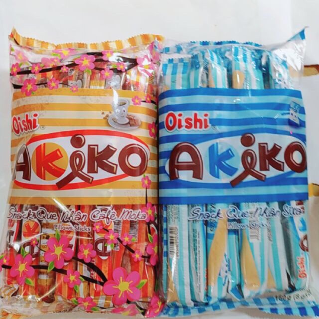 snack quế oishi akiko 160g/túi