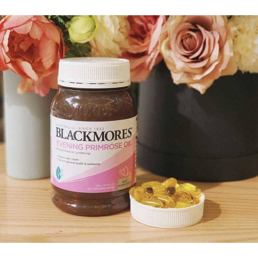 TINH DẦU HOA ANH THẢO - Blackmores Evening Primrose Oil 190 viên T