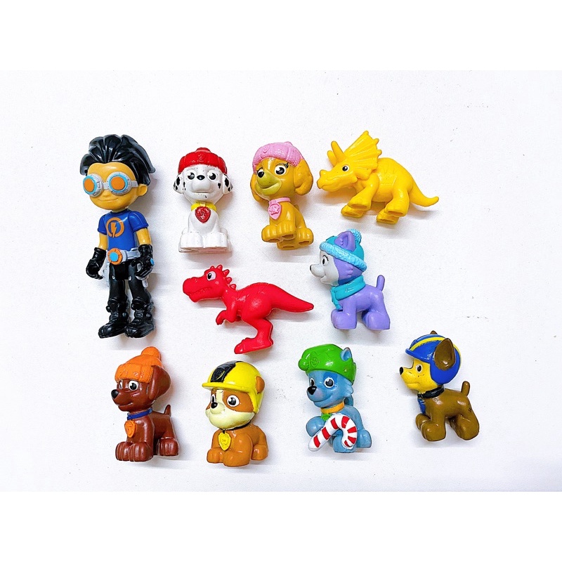 Set 10 nhân vật chó cứu hộ mini Paw Patrol và những người bạn- Giao set ngẫu nhiên- Hàng Chính Hãng