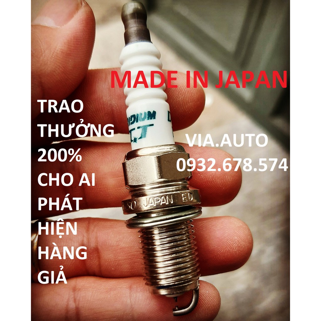 BUGI DENSO CHÍNH HÃNG JAPPAN Iridium IK16TT cho xe ôtô Camry, Vios , Altis
