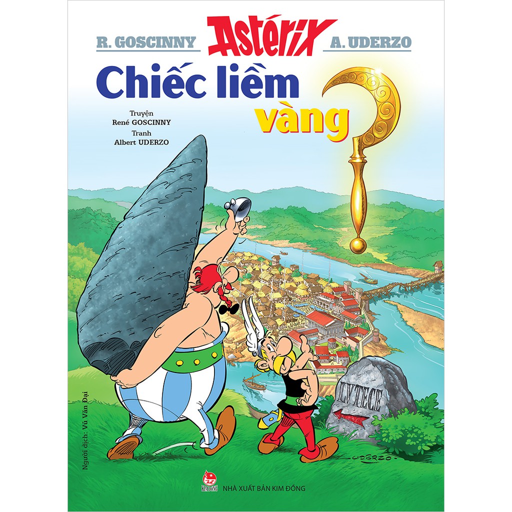 Combo Sách - Những cuộc phiêu lưu của Asterix ( 5 Quyển ) - NXB Kim Đồng - Chanchanbooks