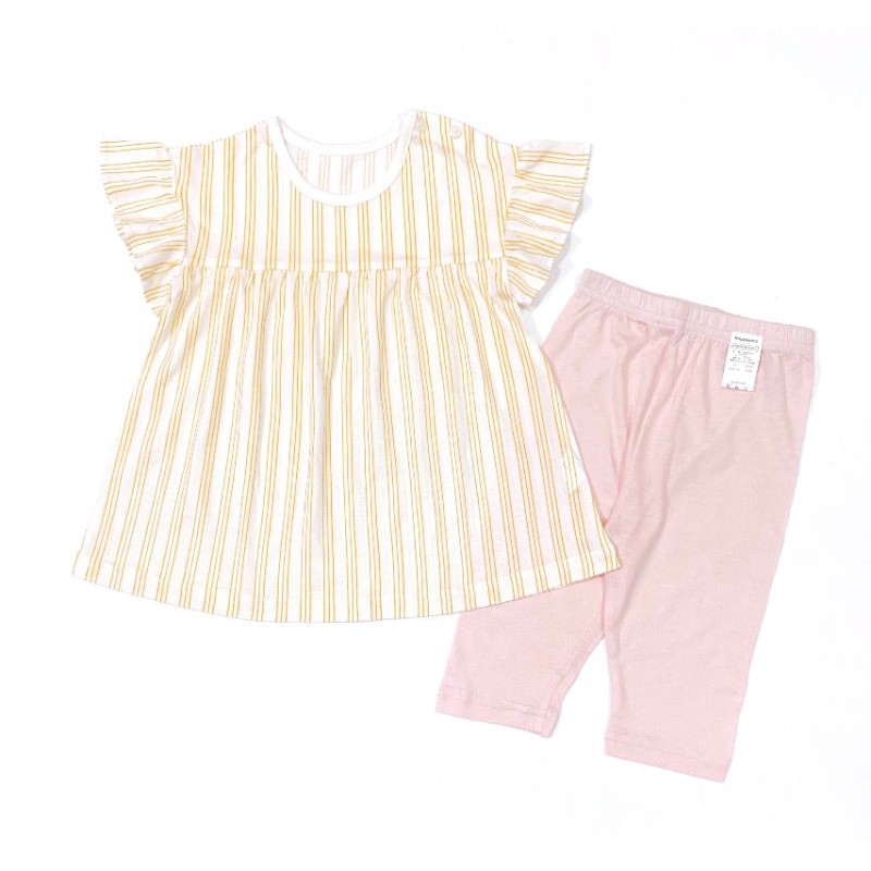 Set Áo váy + quần legging Happy Land xuất Hàn, VN xuất xịn