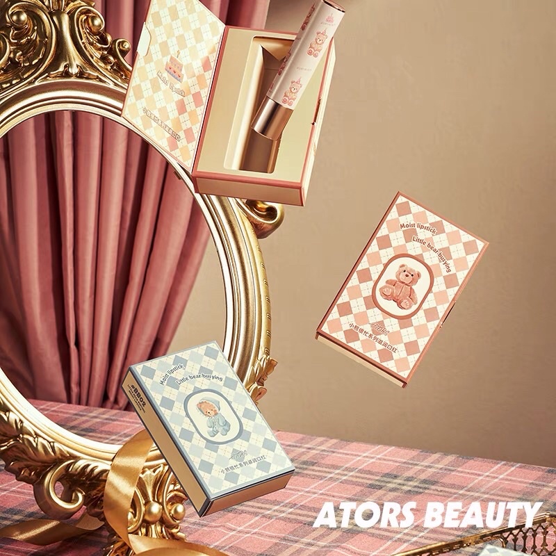 [Ators] Son môi gấu 🐻 dưỡng ẩm dễ thương (ảnh thật ở cuối)