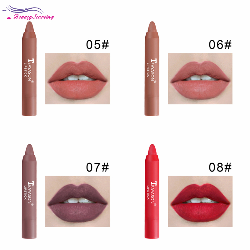 (hàng Mới Về) Son Lì 12 Màu Sắc Tùy Chọn Chống Nước Lâu Trôi Không Dính Cốc | BigBuy360 - bigbuy360.vn