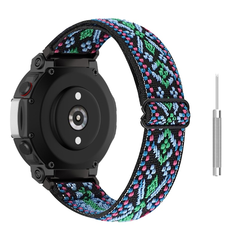 Dây Đồng Hồ Đeo Tay Thời Trang Bằng Vải Nylon Co Giãn 25mm T Rex2