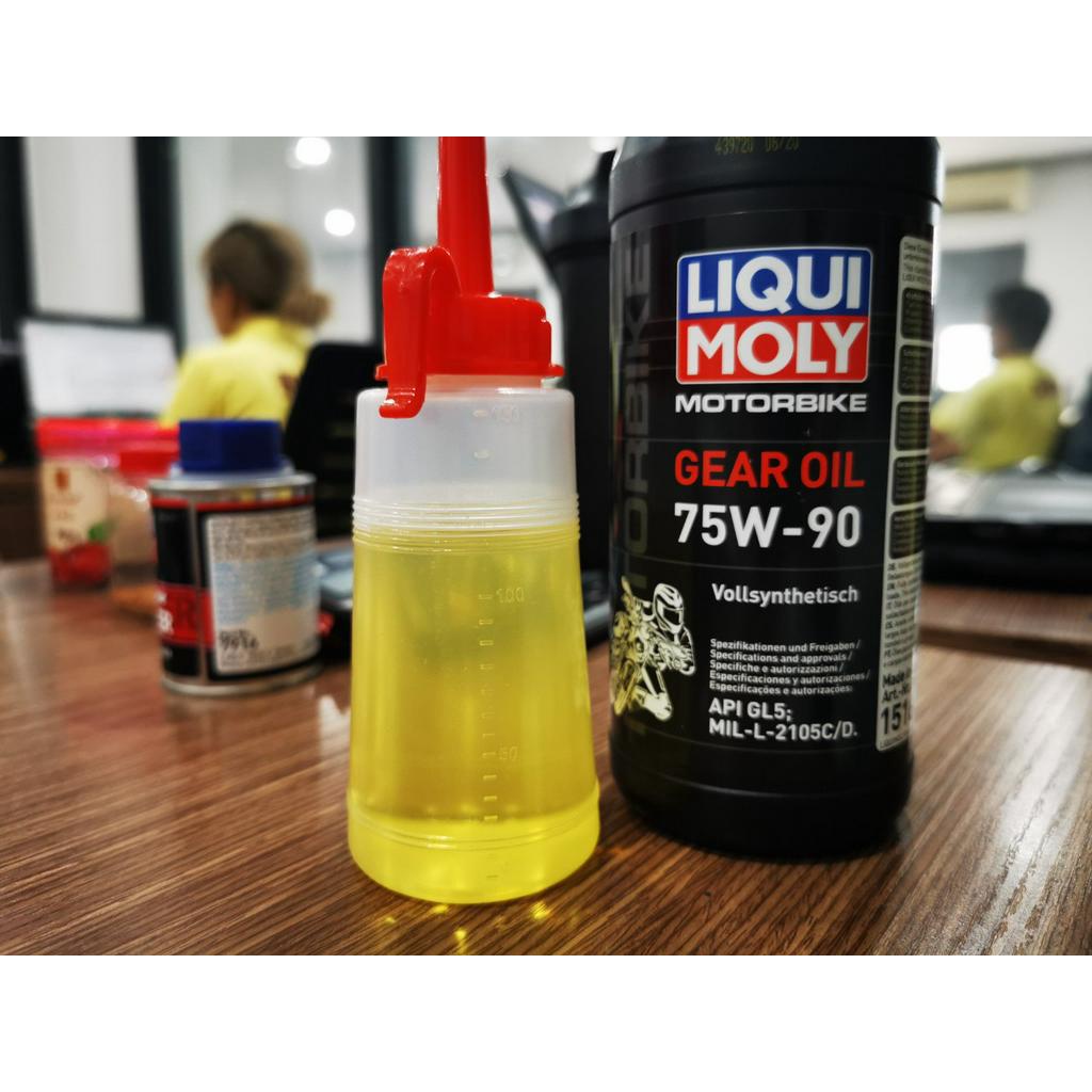Nhớt Hộp Số (Nhớt Láp) Xe Tay Ga LIQUI MOLY 75W90 Tặng Bình Chiết