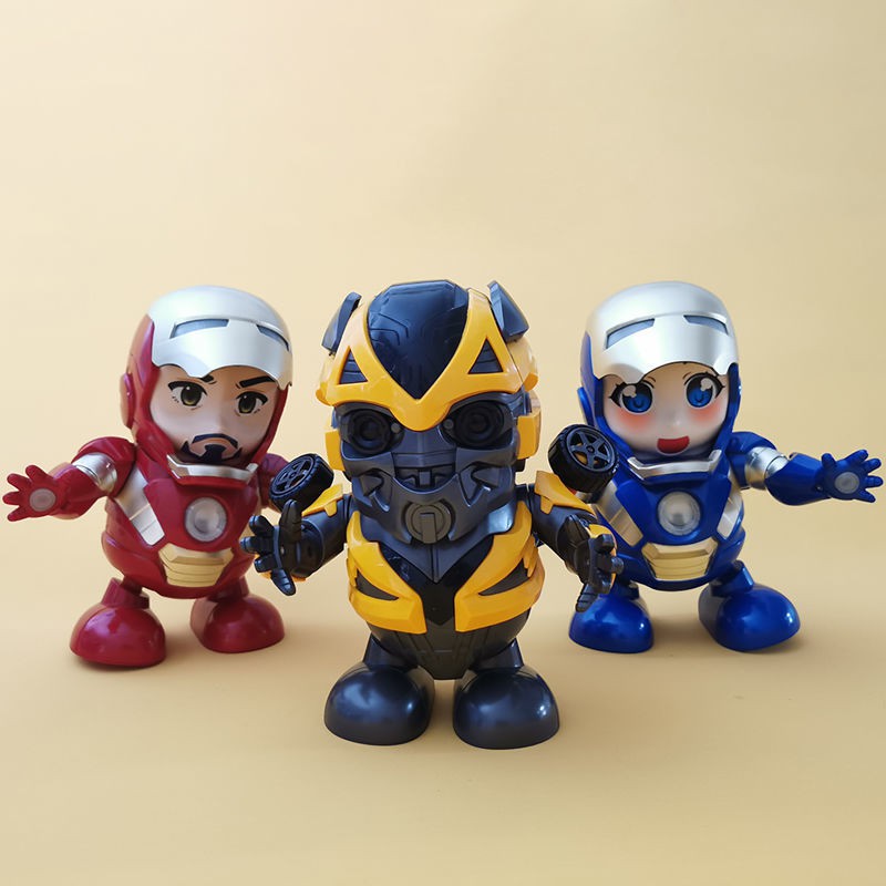 Người sắt Iron Man nhảy múa - Đồ chơi mô hình cho bé - LANA QUEEN