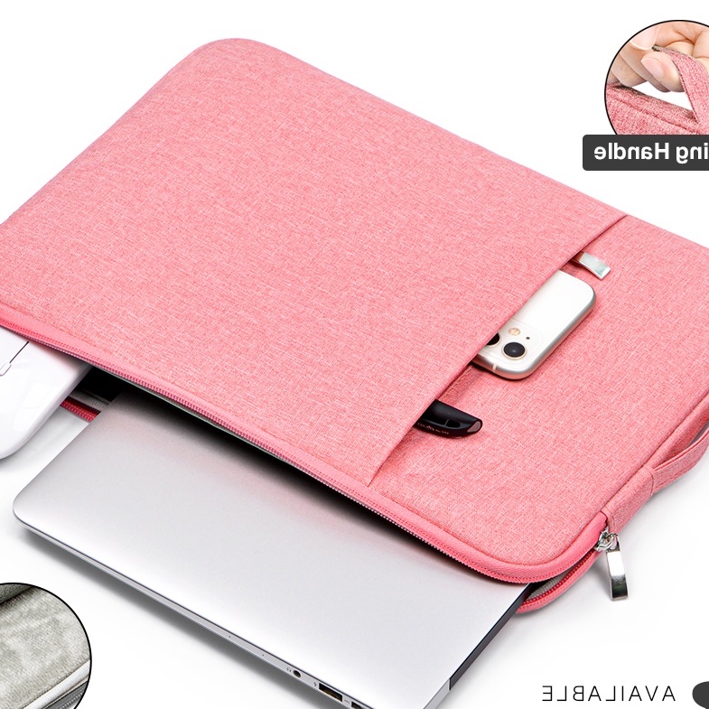 Túi Đựng Máy Tính Bảng Bằng Vải Nhung Chống Nước Có Túi Bên Trong Cho ipad air / ipad pro 11