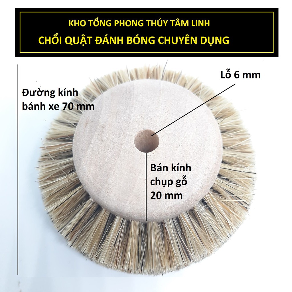 Chổi quật đánh bóng chuyên dụng cỡ trung|Kho tổng Phong Thủy Tâm Linh