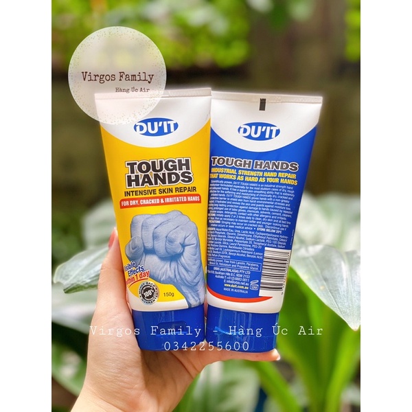 Kem dưỡng da tay DUIT Tough Hands Intensive Repair 150g