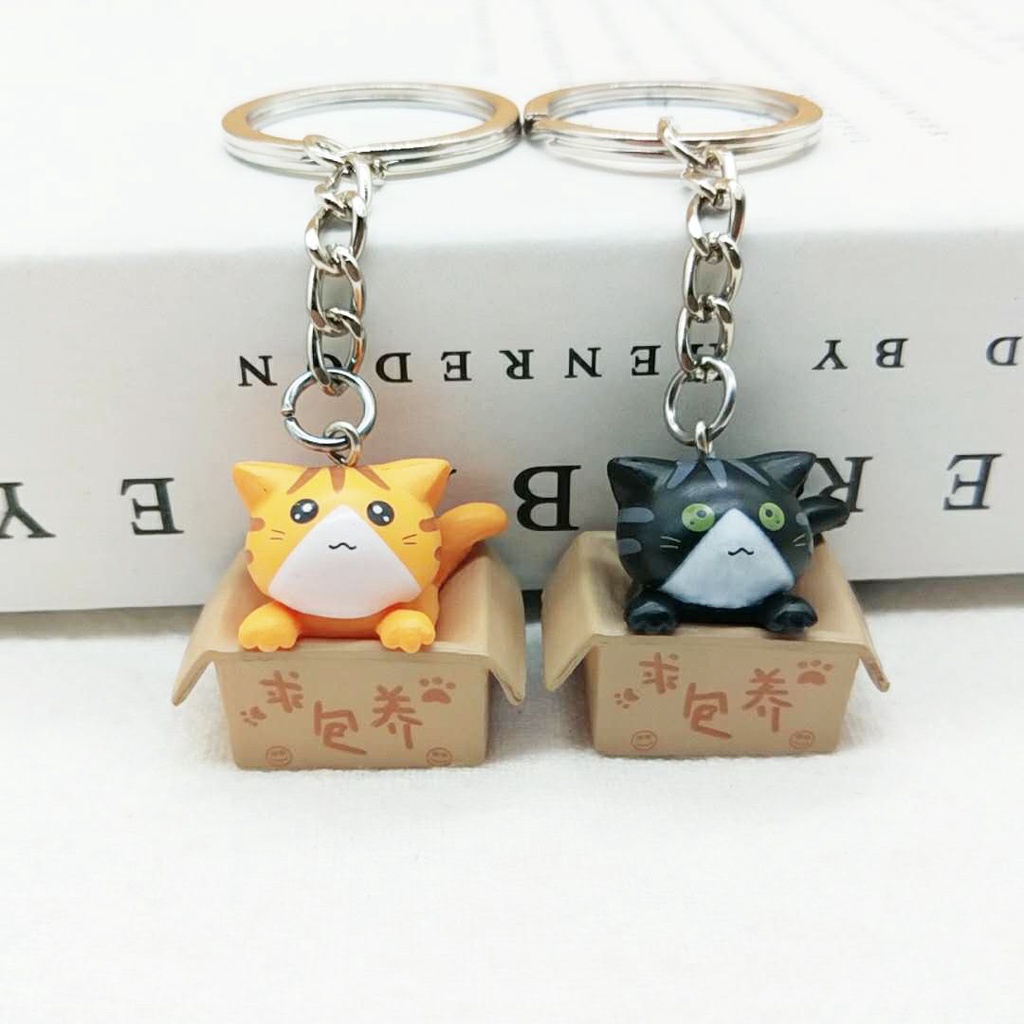 Móc Khóa Hình Mèo Kitty Mini Dễ Thương