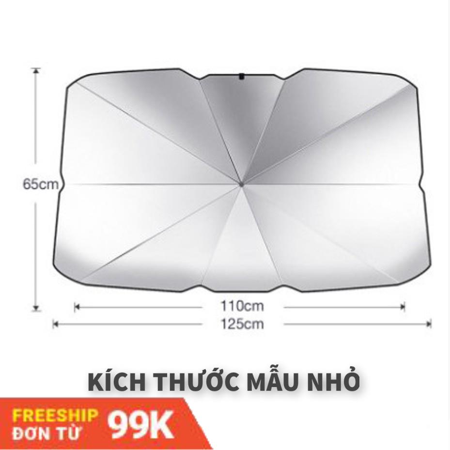 [Giảm 50%]  Ô Che Nắng Kính Lái Xe Ô Tô - Chắn Nắng Giảm Nóng Bảo Vệ Nội Thất - Chống Tia UV!