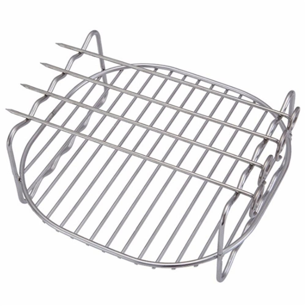 Vỉ Nướng BBQ Hai Tầng Bằng Kim Loại DANILO 8 inch