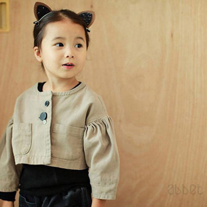 [Abbet] Phong Cách Hàn Quốc đầy Màu Sắc Lấp Lánh Kim Loại Kẹp Tóc Tai Mèo Với Màu Sắc Lấp Lánh Tóc Kẹp Tùy Chọn Cho Bạn Gái