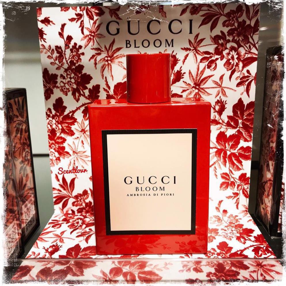 [𝑺𝒊𝒆̂𝒖 𝑮𝒊𝒂̉𝒎 𝑮𝒊𝒂́] Nước Hoa Nữ Chính Hãng Gucci Bloom Ambrosia di Fiori 100ml mã CJ08