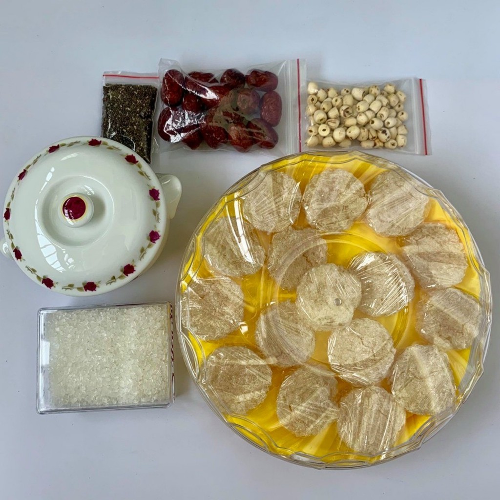 YẾN TINH CHẾ BABY, TOPPING ĐẦY ĐỦ (táo+đường+ hạt chia) | BigBuy360 - bigbuy360.vn