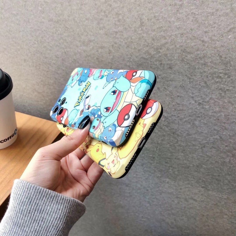 Ốp lưng iphone Case pokemon mềm 7 plus 8+ X XR Xs Xsmax 11/pro/promax