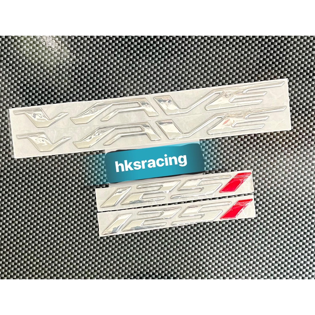 CẶP TEM XỐP NỔI DÁN TRANG TRÍ XE WAVE ( MẪU MỚI )