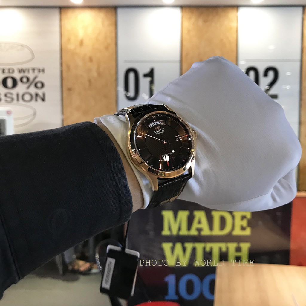 Đồng hồ Nam Orient FEV0V002TH , Chính hãng Full Box , Automatic , Dây da