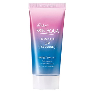 Kem Chống Nắng Skin Aqua Tone Up UV Essence SPF50+ PA++++ Bảo Vệ Da và Dưỡng Ẩm  80ml - Nhật Bản Chính Hãng