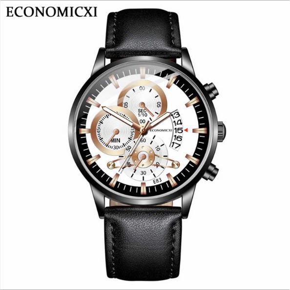 Đồng hồ dây da nam ECONOMIXCI mẫu mới 2020 phong cách thời trang trẻ | BigBuy360 - bigbuy360.vn