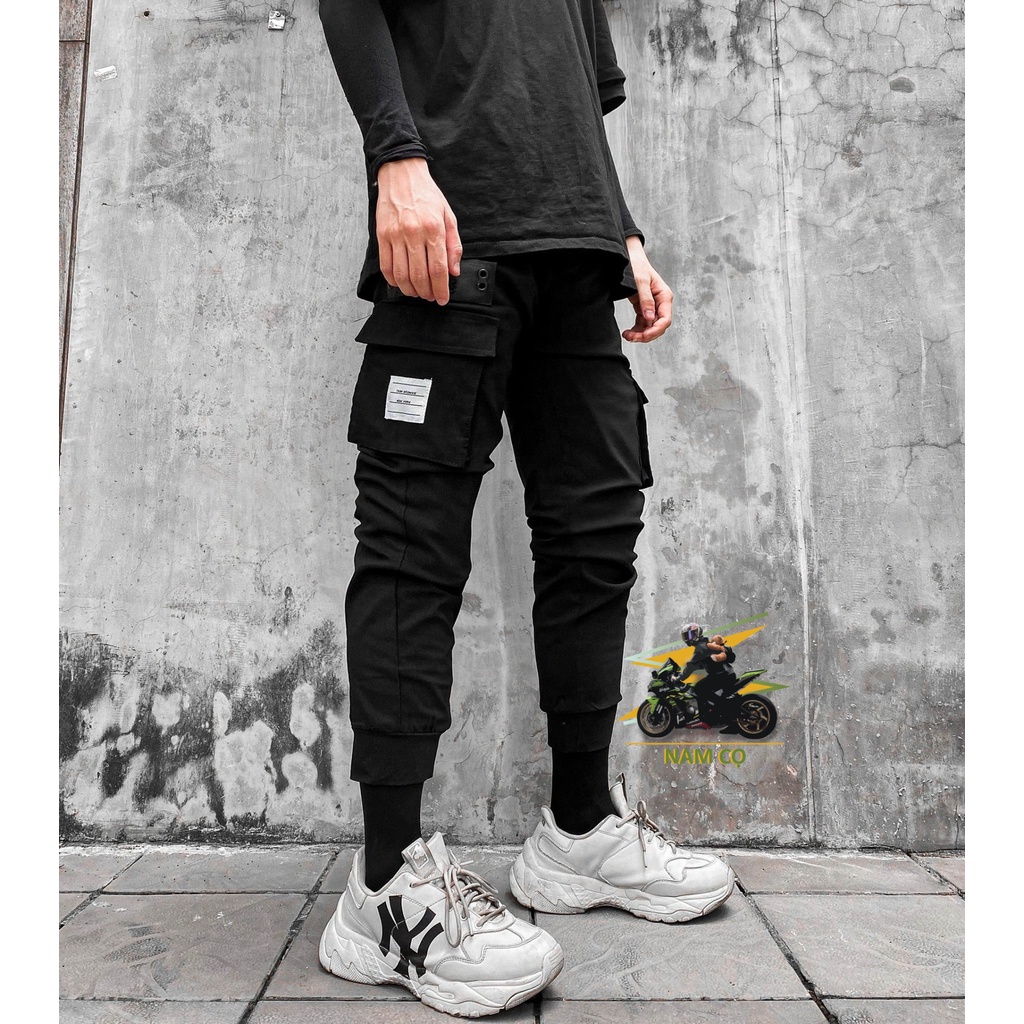 (114) Quần Jogger NAMCO túi hộp unisex phong cách ống chân chun dài, chất liệu cao cấp
