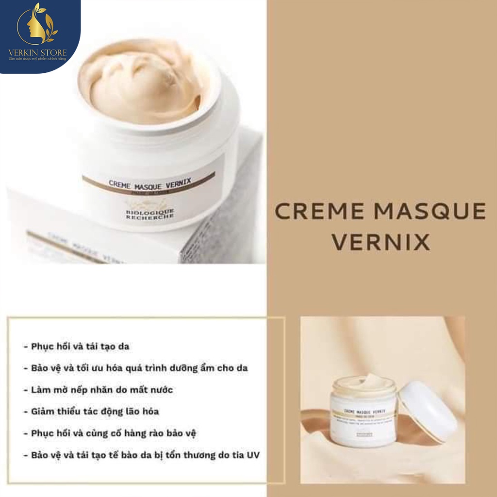 Kem dưỡng phục hồi tái tạo da Creme Masque Vernix  12ml - Verkin Store