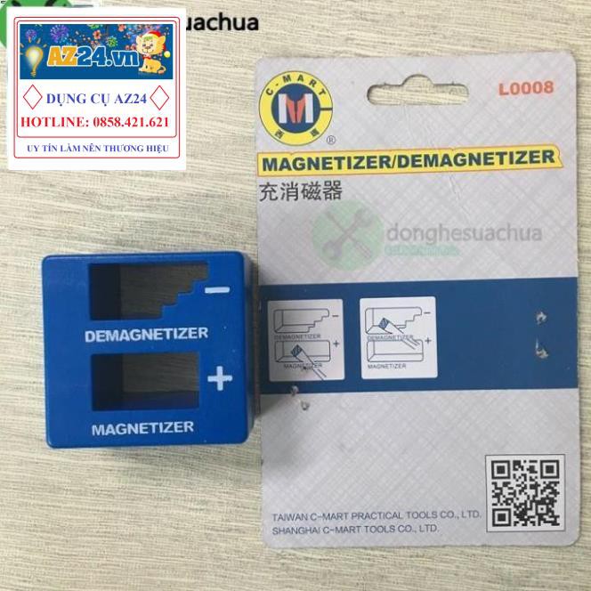 Khử nạp từ tua vít C-MART L0008 màu xanh