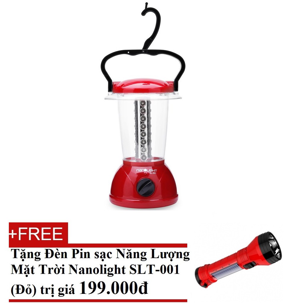 Đèn Lồng Led Sạc Nanolight LL-001 tặng Dèn Pin SLT-001