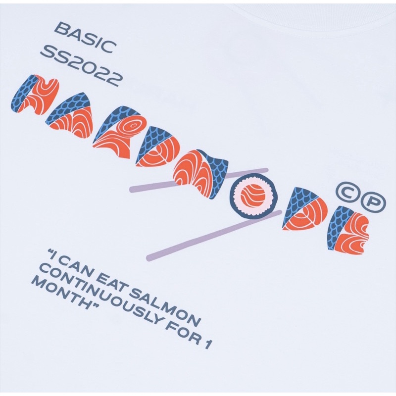 Áo SALMON TEE.ÁO THUN FROM RỘNG NAM NỮ