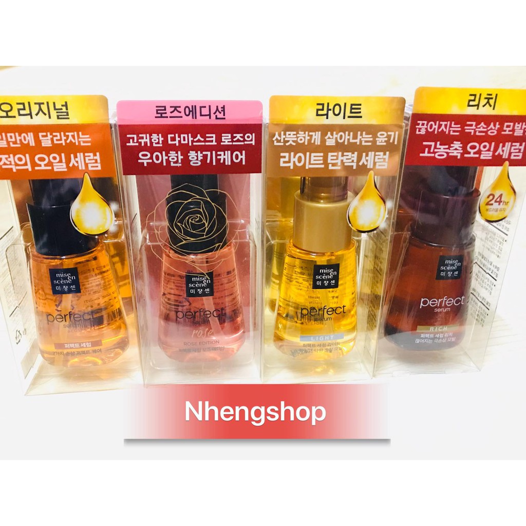 [Mẫu mới] Dưỡng tóc Mise-en scene perfect repair | BigBuy360 - bigbuy360.vn