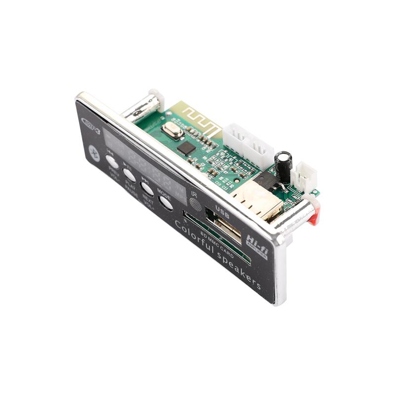 ✨Piqting BT SD USB FM Aux Radio MP3 Player Integrated Car USB Bluetooth MP3 Decoder Board