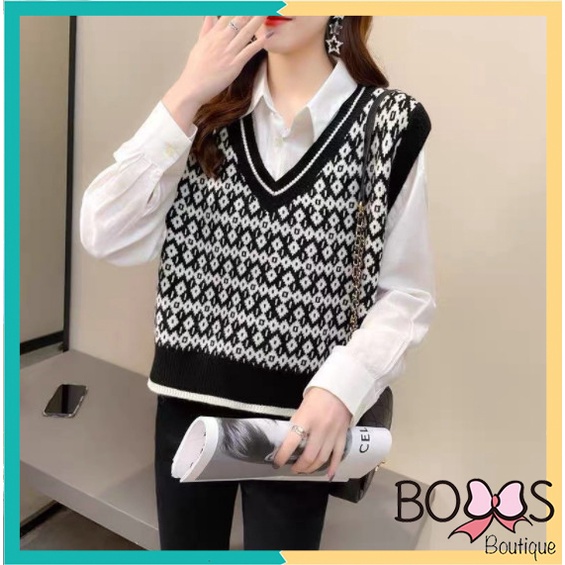 Áo Gile Len Mỏng Dáng Vừa Họa Tiết Thổ Cẩm Siêu Xinh [TCM] | BigBuy360 - bigbuy360.vn