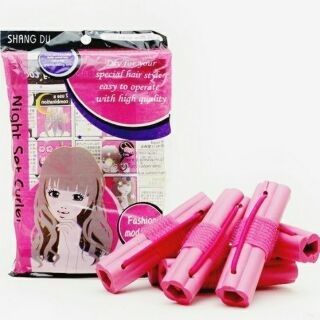 Bộ uốn tóc quoắn dây nigh set curler