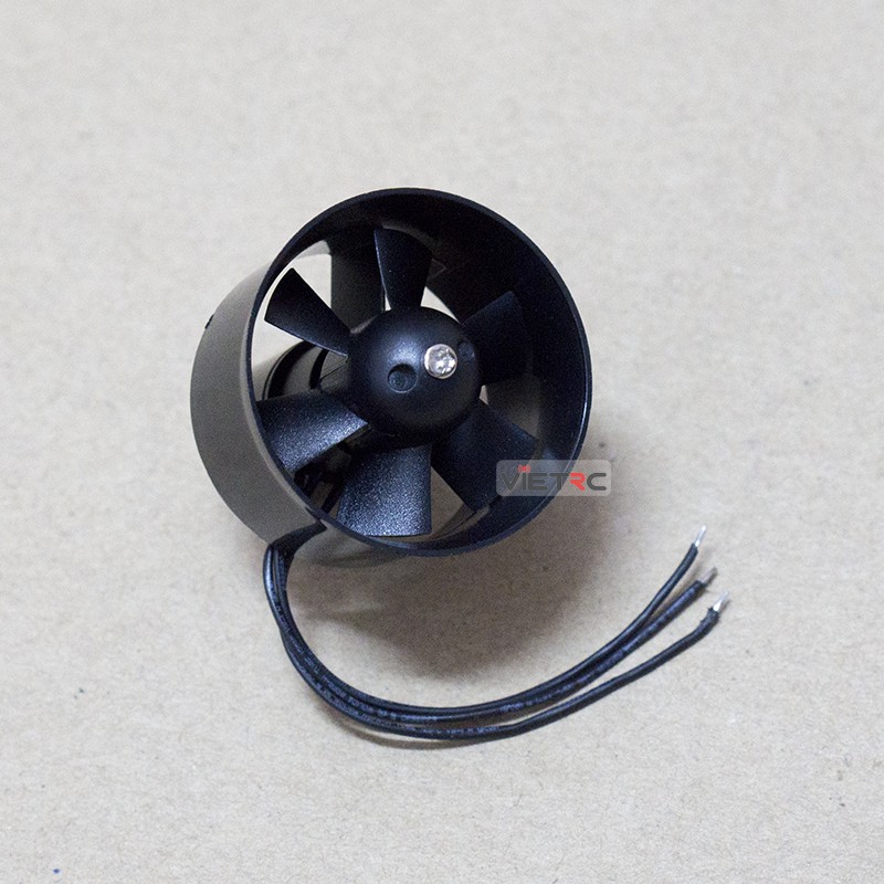 QX-Motor ducted fan 30mm 6 lá EDF QF1611 7000kv(3S)/14000kv(2S) để chế máy bay điều khiển từ xa